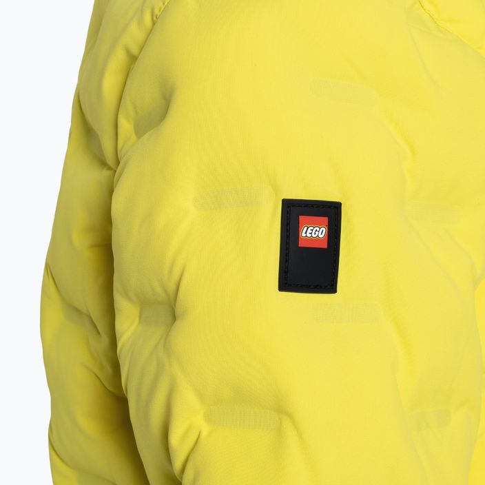 LEGO Lwjipe 706 giacca da sci per bambini giallo chiaro 6
