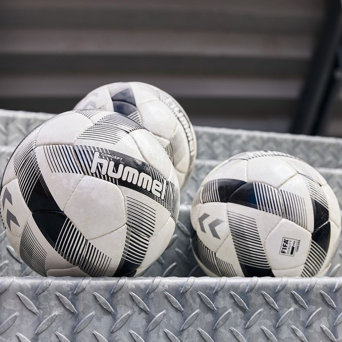 Hummel Concept Pro FB calcio bianco/nero/argento taglia 5 5