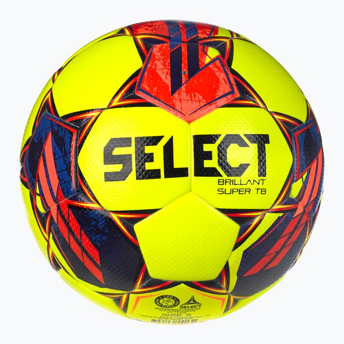 SELECT Brillant Super TB FIFA v23 giallo / rosso 100025 dimensioni 5 calcio 2