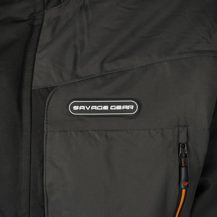 Savage Gear HeatLite Thermo B&B giacca da pesca da uomo nero/rosa/grigio 3