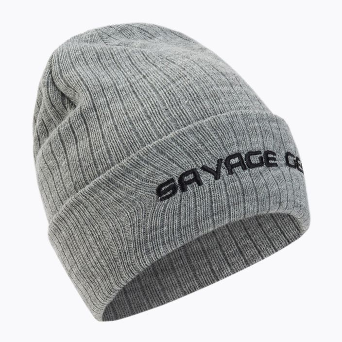 Savage Gear Fold-Up Beanie cappello invernale grigio/melange