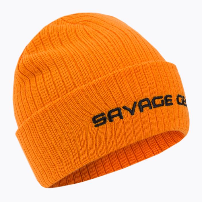 Savage Gear berretto invernale Fold-Up arancione