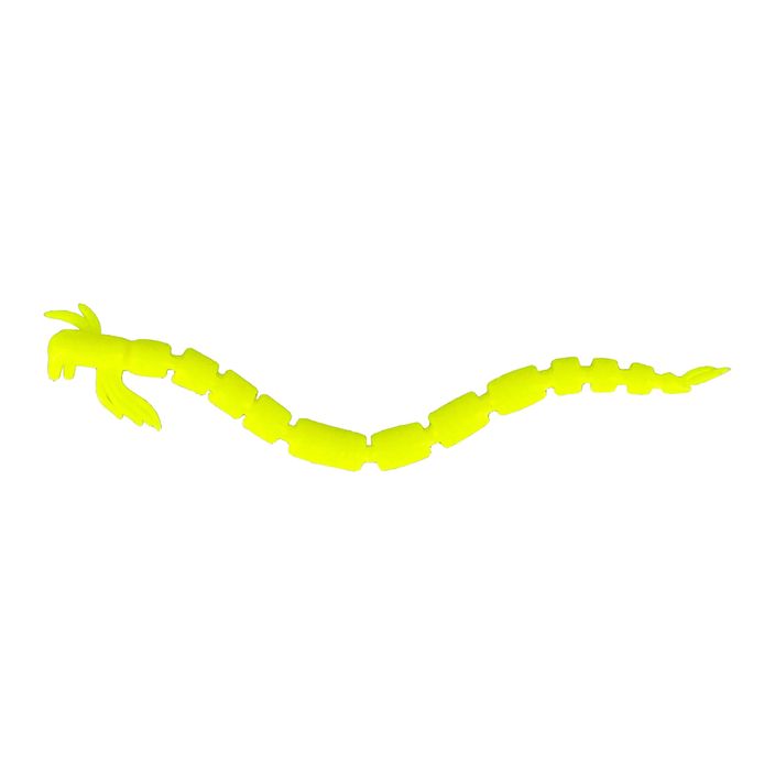 Westin BloodTeez Esca in gomma per vermi 10 pezzi giallo fluorescente 2