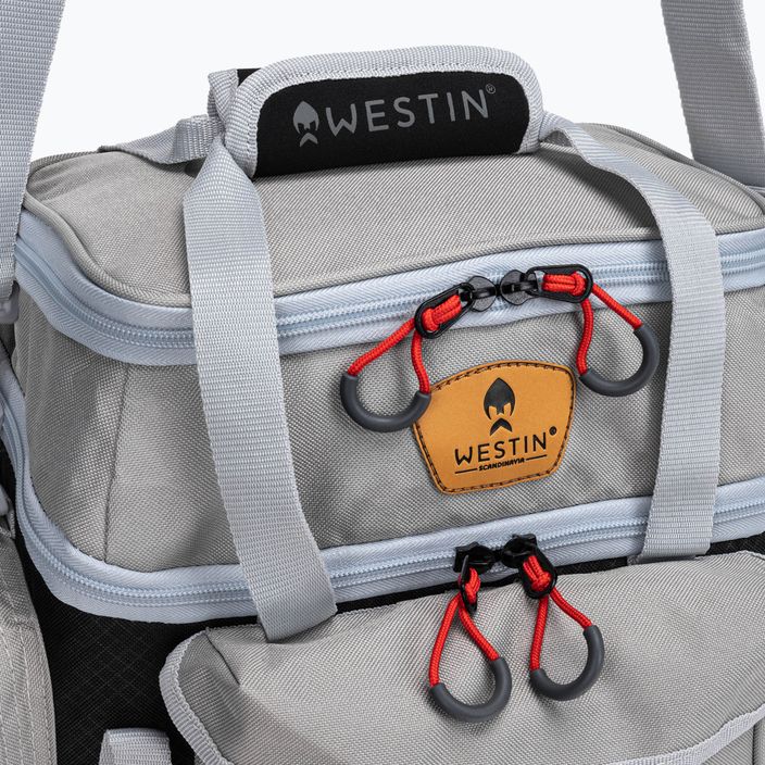 Westin W3 Lure Bag Plus borsa da pesca (4 scatole) grigio/nero 6