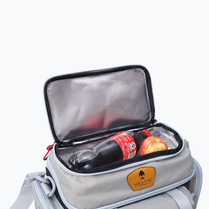 Westin W3 Lure Bag Plus borsa da pesca (4 scatole) grigio/nero 12