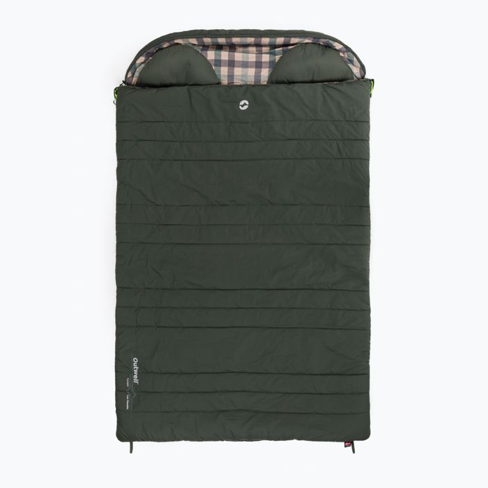 Sacco a pelo Outwell Camper Lux Double verde bosco