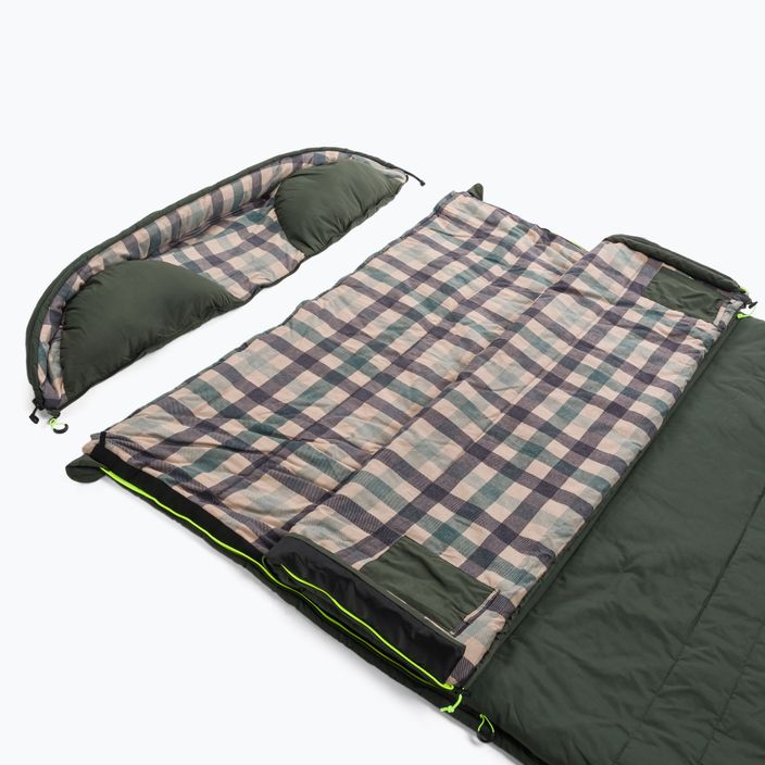 Sacco a pelo Outwell Camper Lux Double verde bosco 3