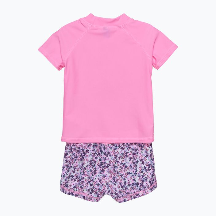 Maglietta + pantaloncini da bagno Color Kids Set begonia/rosa 2