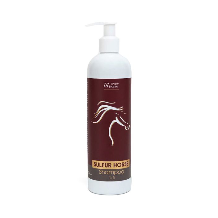 Shampoo per problemi cutanei per cavalli Over Horse Sulfur Horse 400 ml 2