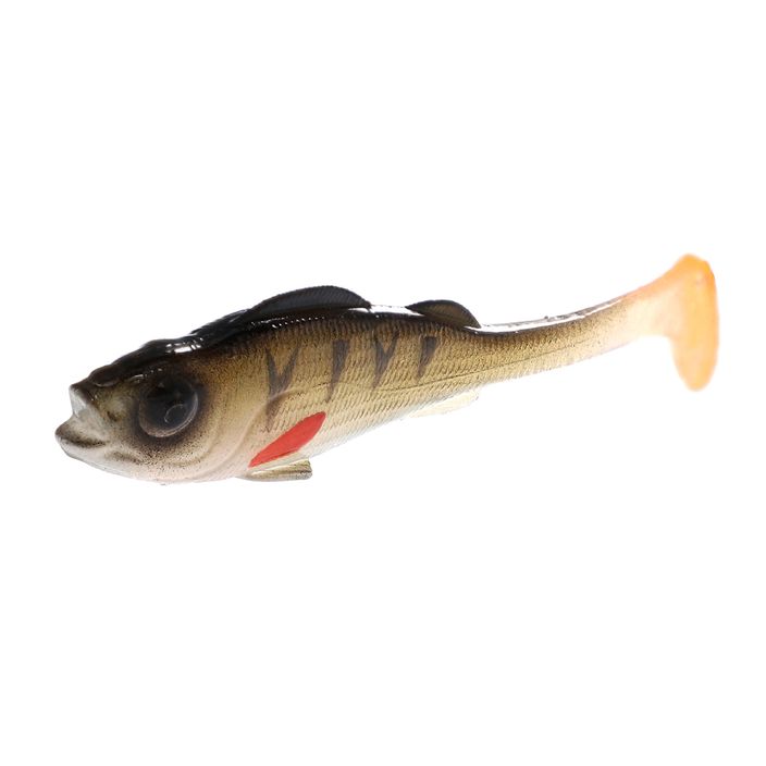 Mikado Real Fish esca in gomma 4 pezzi persico naturale 2