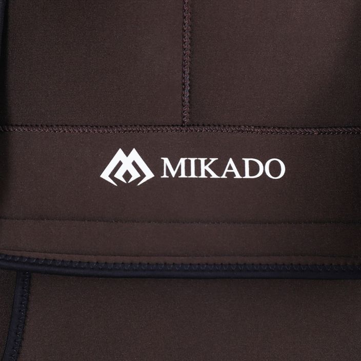 Pantaloni da pesca Mikado UMSN02 marrone 10