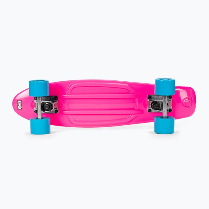 Meteor flip skateboard 23691 rosa neon/argento 4