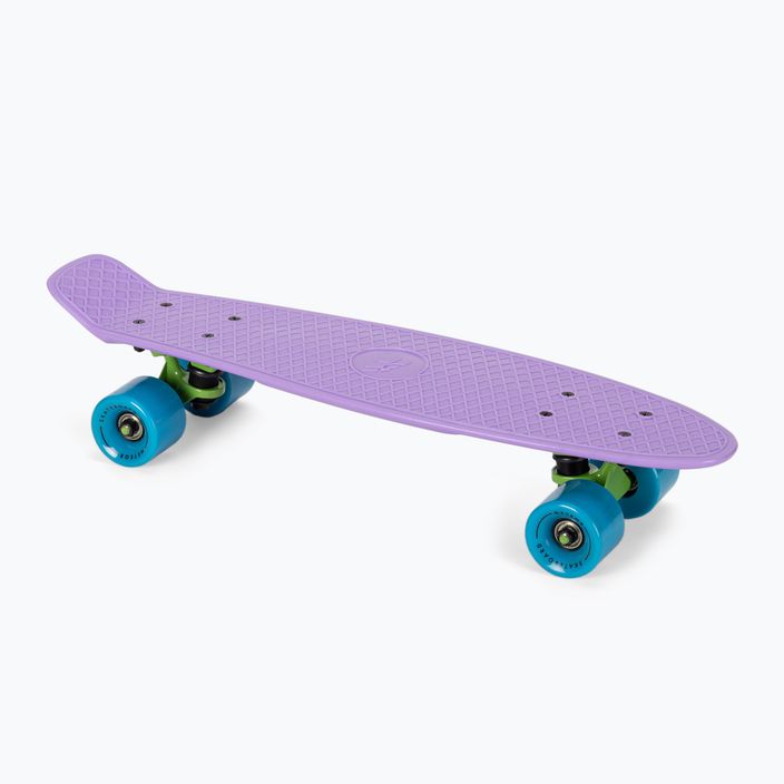 Meteor flip skateboard 23693 viola/blu neon/giallo neon