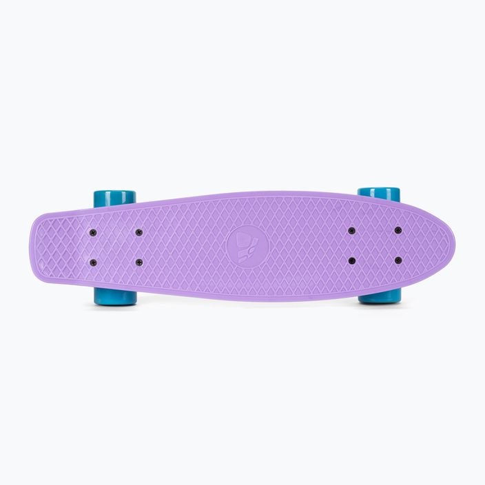Meteor flip skateboard 23693 viola/blu neon/giallo neon 3