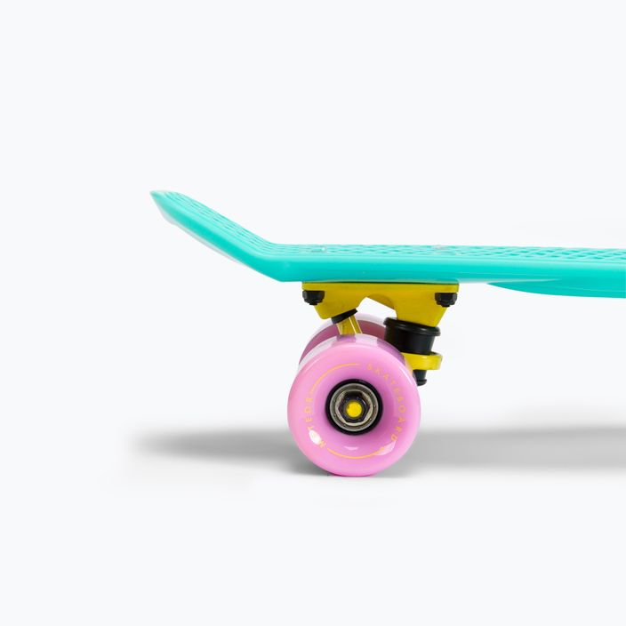 Meteor flip skateboard 23694 menta/rosa pastello/giallo 5