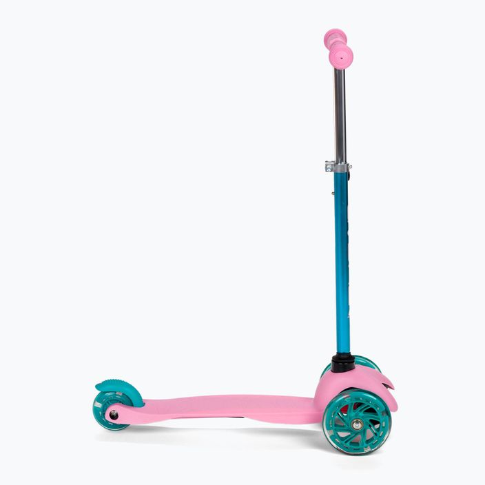 Monopattino triciclo per bambini Meteor Tucan rosa/blu 2