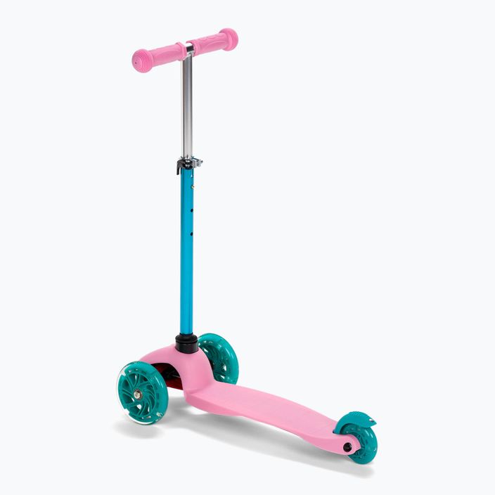 Monopattino triciclo per bambini Meteor Tucan rosa/blu 3