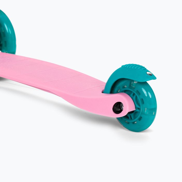 Monopattino triciclo per bambini Meteor Tucan rosa/blu 6