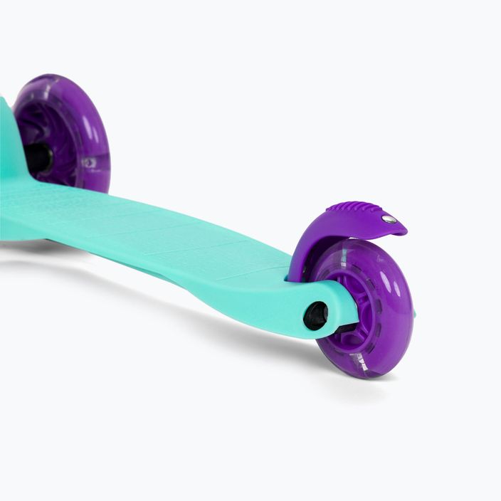 Triciclo scooter per bambini Meteor Tucan blu/viola 6
