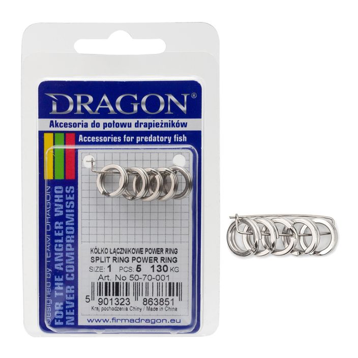 DRAGON Power Ring ruota in argento PDF-50-70 2