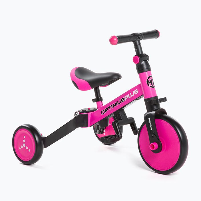 Milly Mally 4in1 triciclo Optimus Plus rosa 2