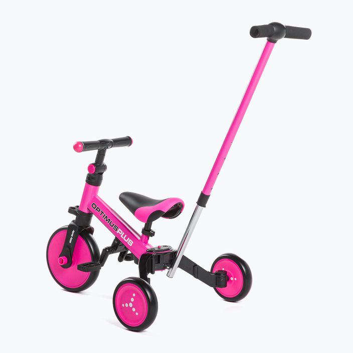 Milly Mally 4in1 triciclo Optimus Plus rosa 7