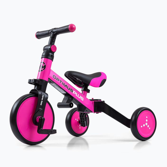 Milly Mally 4in1 triciclo Optimus Plus rosa 16