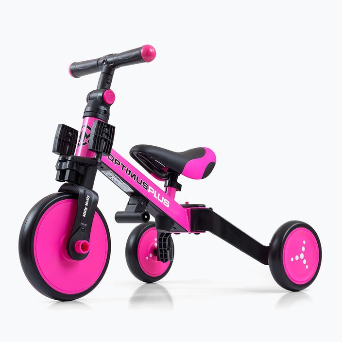 Milly Mally 4in1 triciclo Optimus Plus rosa 17