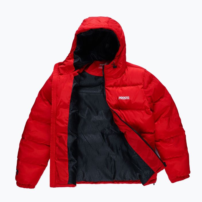 PROSTO giacca invernale da uomo Winter Adament rosso 6