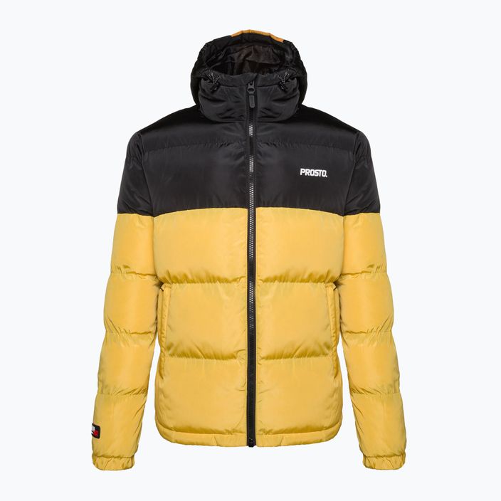 PROSTO Adament Split giacca invernale da uomo giallo