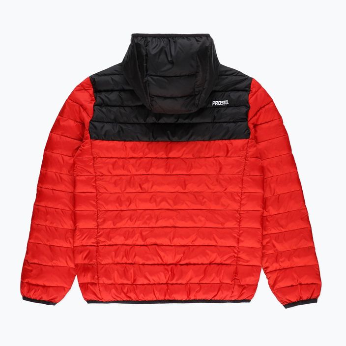 PROSTO Ultralight Split giacca invernale da uomo rossa 3