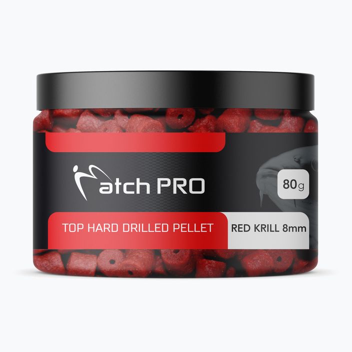Pellet MatchPro Top Hard Drilled Krill con amo da 14 mm