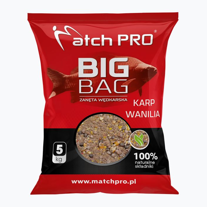 Pesca con esche artificiali MatchPro Big Bag Karp Vanilla 5 kg
