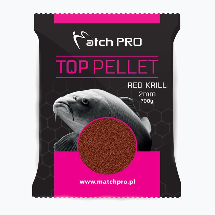MatchPro Red Krill 2 mm pellet per esche artificiali 700 g