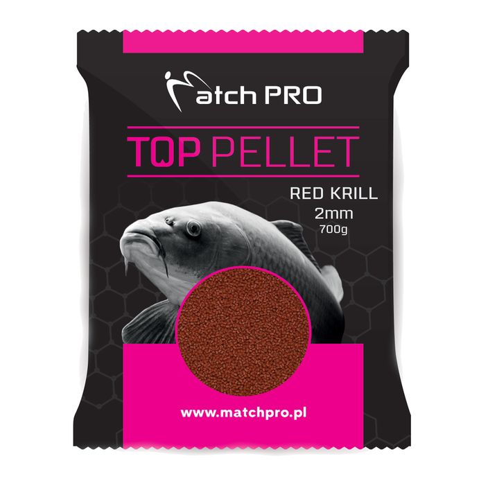 MatchPro Red Krill 2 mm pellet per esche artificiali 700 g 2