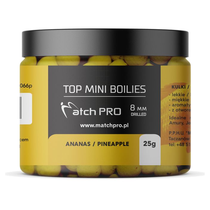 MatchPro Top Boiles Ananas 8 mm palline con gancio 2