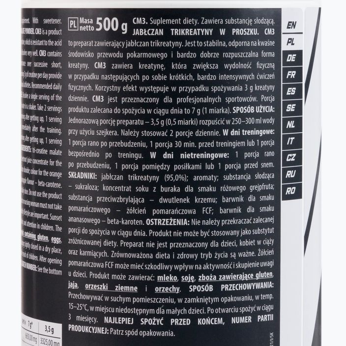 Creatina Trec CM3 Polvere Bianco Cola 500 g 2