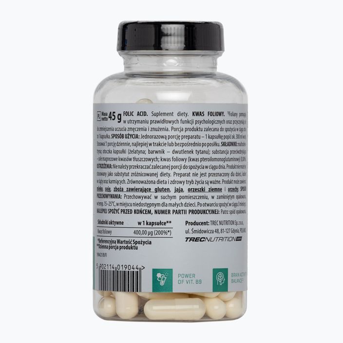 Trec Vitality Acido folico 90 capsule 2