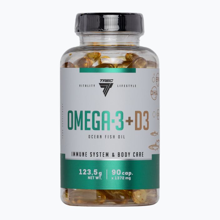 Trec Omega 3 D3 acidi grassi 90 capsule