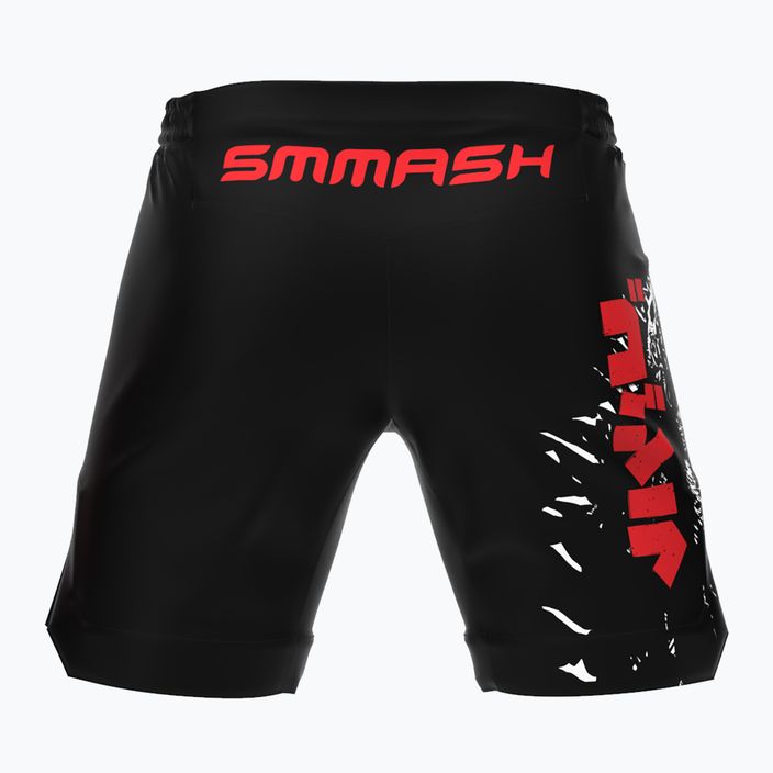 Pantaloncini da allenamento SMMASH Zilla da uomo, rosso 2