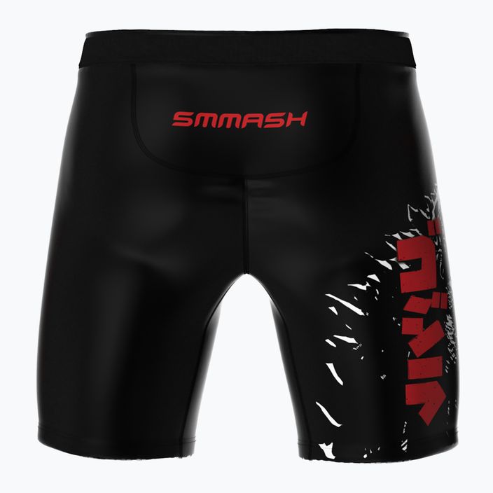 Pantaloncini da allenamento SMMASH Vale Tudo Pro Zilla da uomo, rosso 2