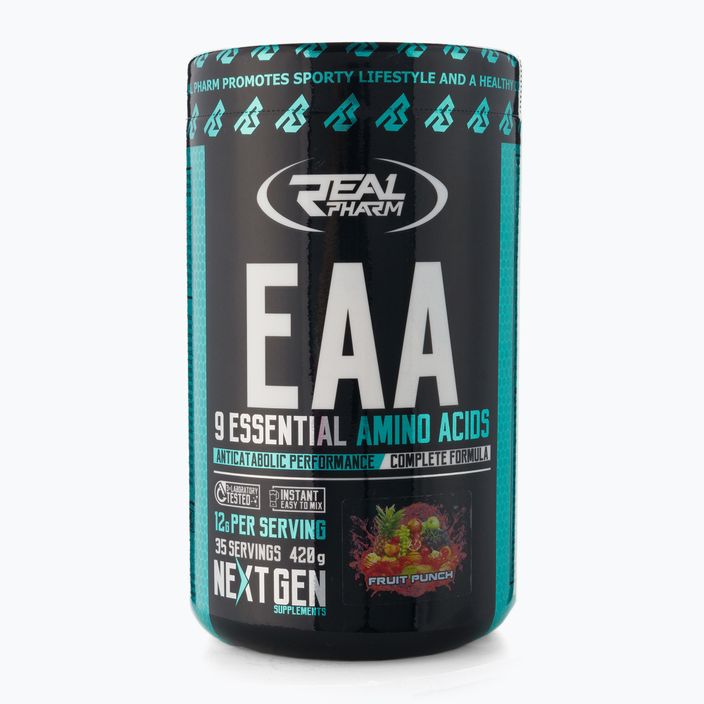 Real Pharm aminoacidi EAA 420 g punch alla frutta
