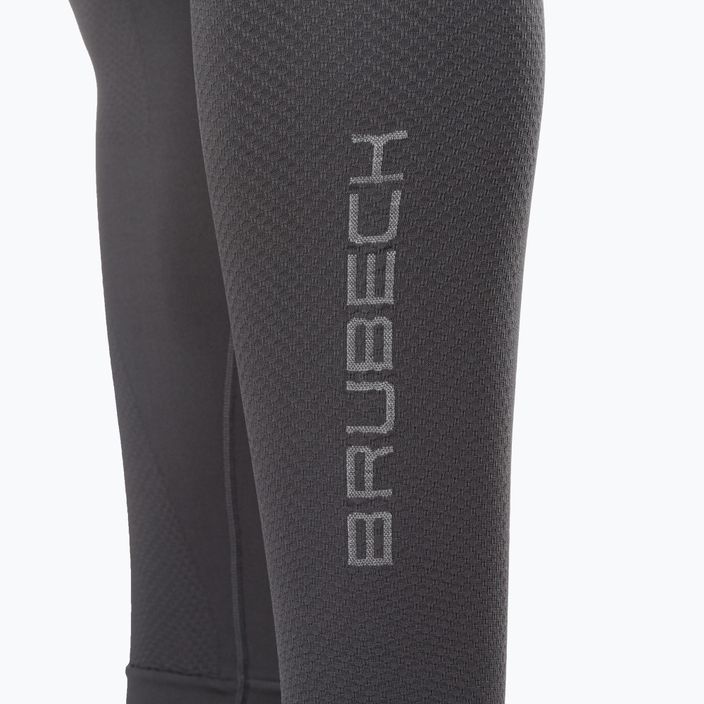 Pantaloni termoattivi da uomo Brubeck LE13060 Extreme Thermo grigio scuro 5