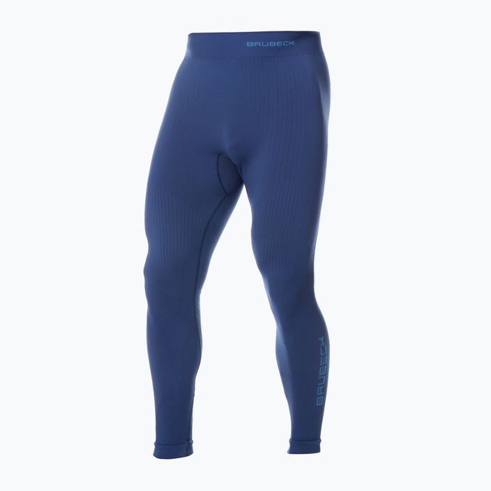 Pantaloni termoattivi da uomo Brubeck LE13060 Extreme Thermo blu scuro 3