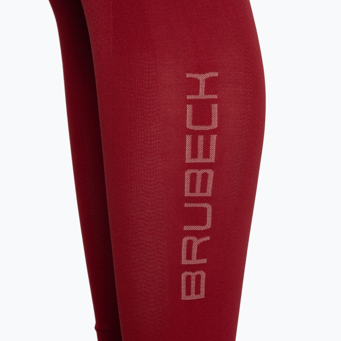 Pantaloni termoattivi da donna Brubeck LE13050 Extreme Thermo bordeaux 6