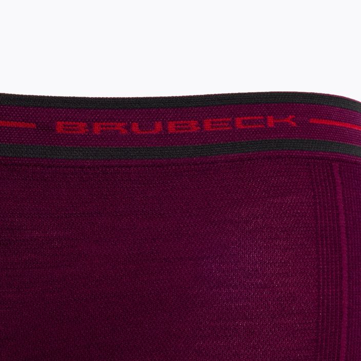Boxer termico Brubeck da donna BX10860 Active Wool plum 3