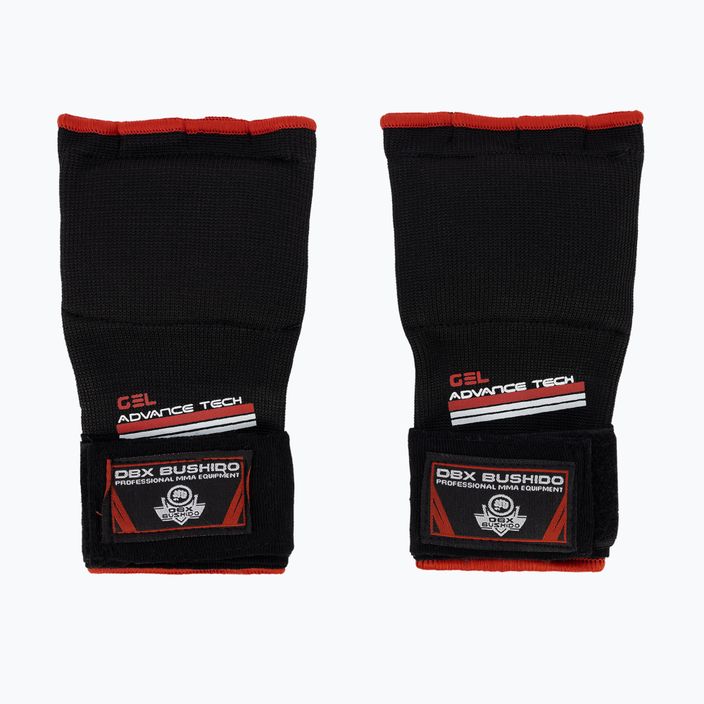 DBX BUSHIDO guanti interni neri e rossi Ark-100017A