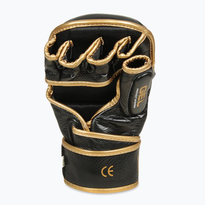 DBX BUSHIDO guanti da allenamento MMA in pelle nera Arm-2011D-L 8