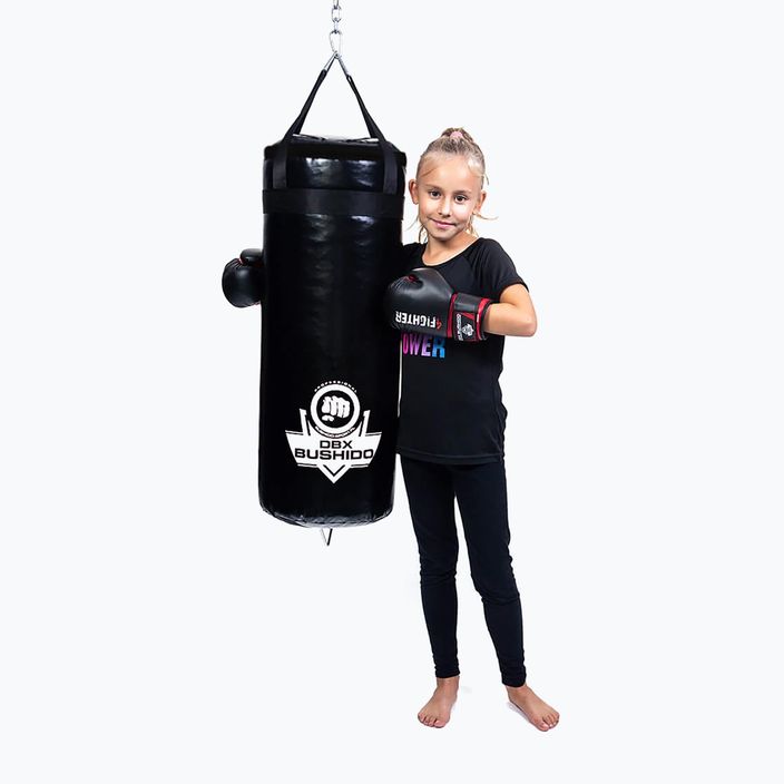 DBX BUSHIDO Junior 80p sacco da boxe per bambini DBX-JUNIOR nero 7