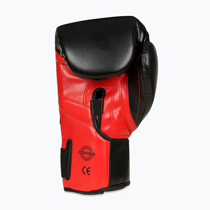 DBX BUSHIDO "Hammer - Red" Guanti da boxe Muay Thai nero/rosso 5